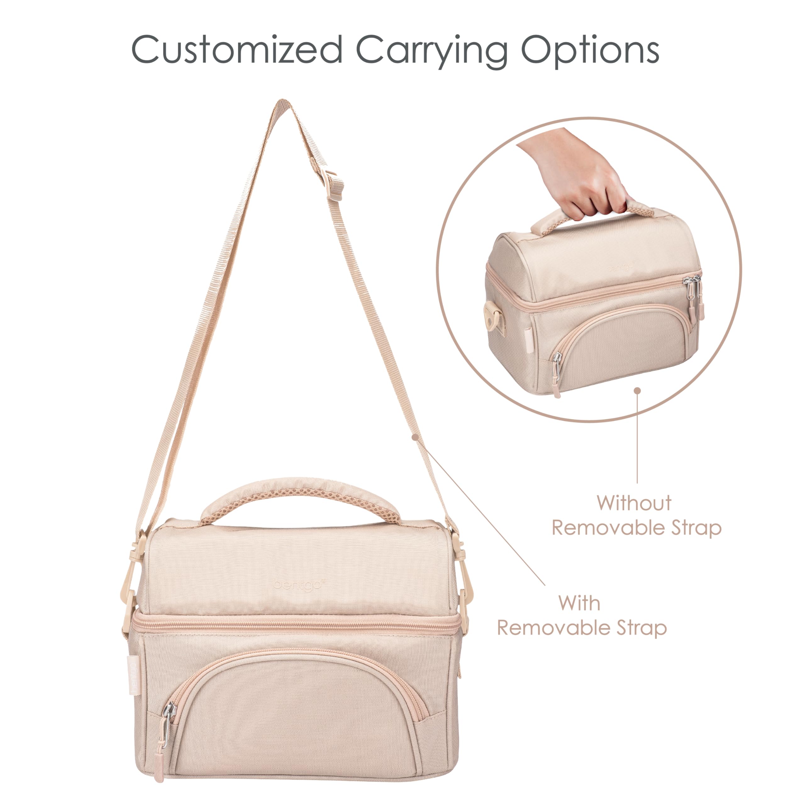 Amazon.com: Bentgo Deluxe Lunch Bag - Durable and Insulated Lunch